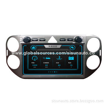 10.1" 2 DIN Android 4.1.1, OBD/OBDII, 3G, Wi-Fi, Car GPS Navigation for Tiguan